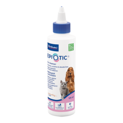 Virbac Epiotic nettoyant auriculaire chiens et chats 125ml