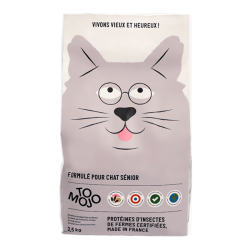 Tomojo croquettes chat sénior 2,5kg