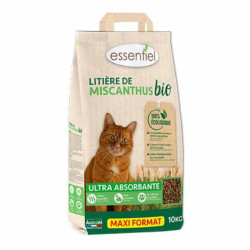 Agecom Essentiel Litière de Miscanthus bio 10kg