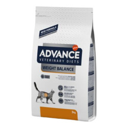 Advance Veterinary Diets chat équilibre poids croquettes 3kg