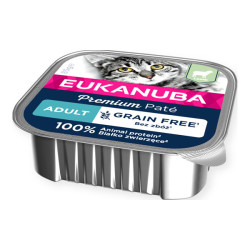 Eukanuba chat adulte pâté agneau sans céréales barquette 85gr