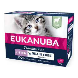 Eukanuba chaton pâté agneau sans céréales 12 x 85gr