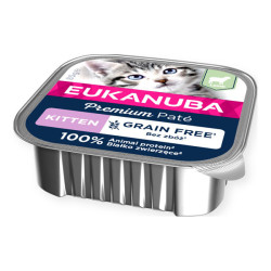 Eukanuba chaton pâté agneau sans céréales barquette 85gr