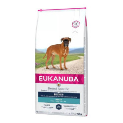 Eukanuba Boxer race spécifique croquettes poulet pour chien adulte 12kg