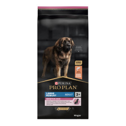 Purina Pro Plan Sensitive Skin chien adulte robuste grande race croquettes saumon 14kg