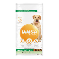 Iams Vitality chien adulte grande race croquettes agneau 12kg