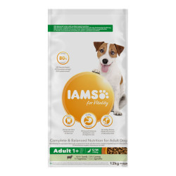 Iams Vitality chien adulte petite et moyenne race croquettes agneau 12kg