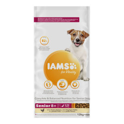 Iams Vitality chien sénior petite et moyenne race croquettes 12kg