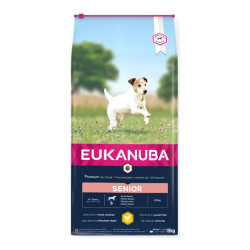 Eukanuba chien sénior petite race croquette poulet frais 3kg