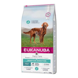 Eukanuba Daily Care chien adulte digestion sensible croquettes poulet 12kg