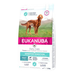 Eukanuba Daily Care chien adulte digestion sensible croquettes poulet 2,3kg