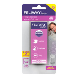 Feliway Help diffuseur phéromones pack de 3 cartouches