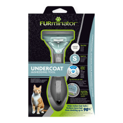 FURminator chat petite race poils courts brosse anti-mue