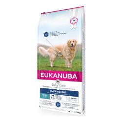 Eukanuba Daily Care chien adulte surpoids croquettes poulet 12kg