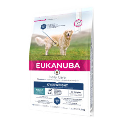 Eukanuba Daily Care chien adulte surpoids croquettes poulet 2,3kg