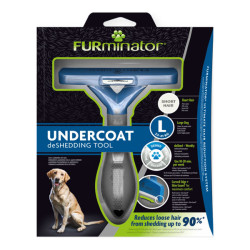 FURminator chien grande race poils courts brosse anti-mue