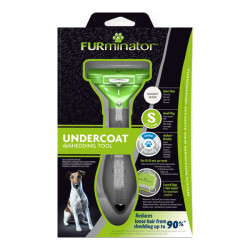 FURminator chien petite race poils courts brosse anti-mue