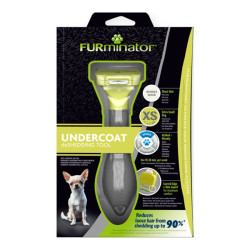 Furminator brosse anti-mue XS pour chien poils court