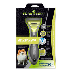 Furminator brosse anti-mue XS pour chien à poils longs