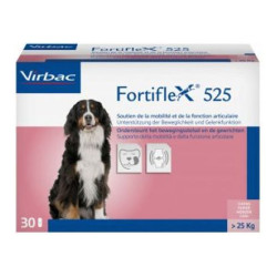 Virbac Fortiflex 525 chien 30 comprimés