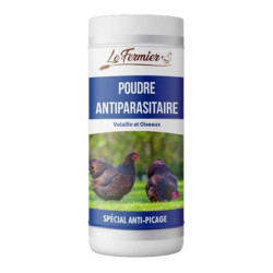 Agecom Le Fermier volaille et oiseaux poudre anti-parasitaire 300gr