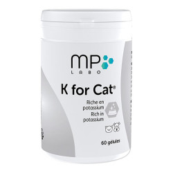 Mp Labo K For Cat potassium chat et chien 60 gélules