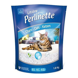 Demavic Perlinette litière cristaux chat de tous âges 1,8kg