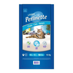 Demavic Perlinette litière cristaux chat de tous âges 15kg