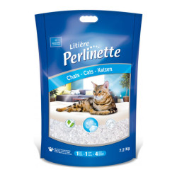 Demavic Perlinette litière cristaux chat de tous âges 7,2kg