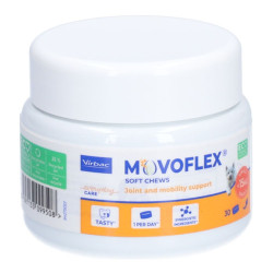 Virbac Movoflex S chien -15kg 30 bouchées de 2gr