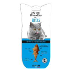 Agecom My Little Friandise chat filet thon et poisson fumé 30gr