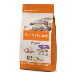 Nature's Variety Original chat adulte stérilisé croquettes dinde sans céréales 1,25kg