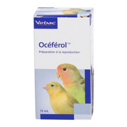 Virbac Océférol oiseaux vitamine E 15ml