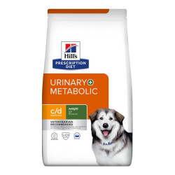 Hill's Prescription Diet C/D Multicare santé urinaire + métabolique chien adulte croquettes originale 1,5kg