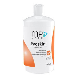 MP Labo Pyoskin shampoing apaisant et hydratant chat&chien 500ml