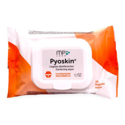 MP Labo Pyoskin 20 lingettes désinfectantes