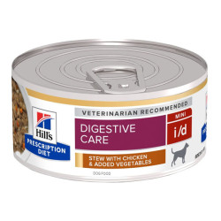 Hill's Prescription Diet santé digestive chien petite race 12 mijotés poulet et légumes de 354gr