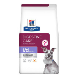 Hill's Prescription Diet I/D Allégé santé digestive chien adulte croquettes poulet 12kg