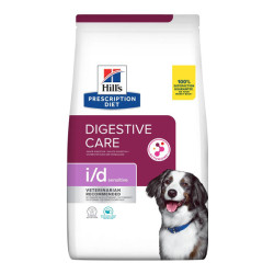 Hill's Prescription Diet I/D Sensible santé digestive chien adulte croquettes œuf et riz 12kg