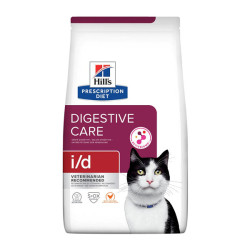 Hill's Prescription Diet I/D santé digestive chat croquettes poulet 1,5kg