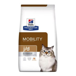 Hill's Prescription Diet J/D Mobilité chat adulte croquettes poulet 1,5kg