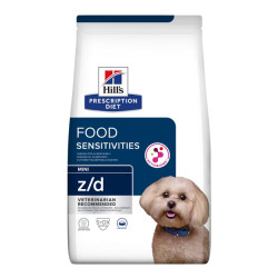 Hill's Prescription Diet Z/D allergies chien adulte petite race croquettes originale 1kg