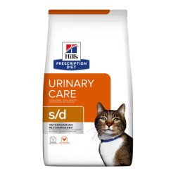 Hill's Prescription Diet S/D santé urinaire chat croquettes poulet 1,5kg