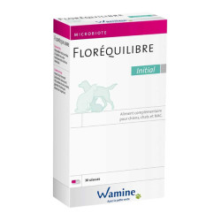 Wamine Floréquilibre Initial chiens et chats 30 gélules