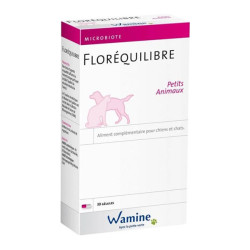 Wamine Floréquilibre Petits animaux chiens et chats 30 gélules