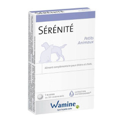 Wamine Sérenité Petits animaux chiens et chats 30 comprimés