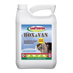 Saniterpen box et van désinfectant odorisant 5L