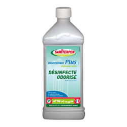 Saniterpen désinfectant plus fraîcheur verte 1L