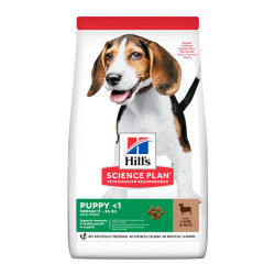 Hill's Science Plan chiot moyenne race croquettes agneau et riz 18kg