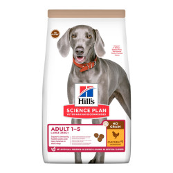 Hill's Science Plan sans céréales chien adulte grande race croquettes poulet 14kg